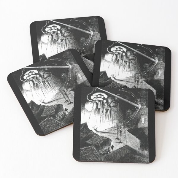 Item preview, The Martians attack with a heat ray designed and sold by stevepaint.