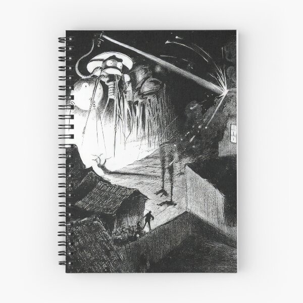 Item preview, The Martians attack with a heat ray designed and sold by stevepaint.