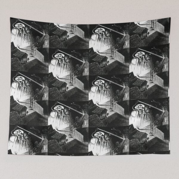 Item preview, The Martians attack with a heat ray designed and sold by stevepaint.