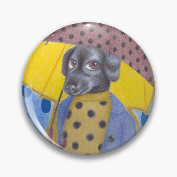 Item preview, Rainy Day Doggy designed and sold by peppercorncraft.