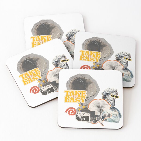 Item preview, Take It Easy – Vintage Chill Art designed and sold by circleback.