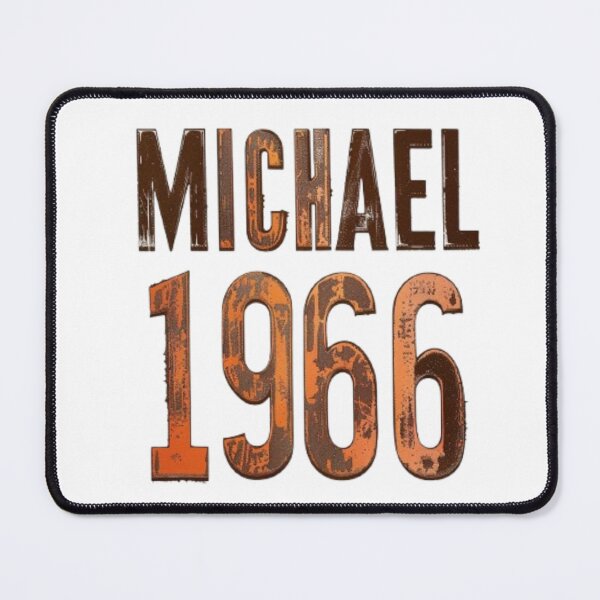 Item preview, Michael 1966 Vintage Retro Birthday designed and sold by AlexLineArt.