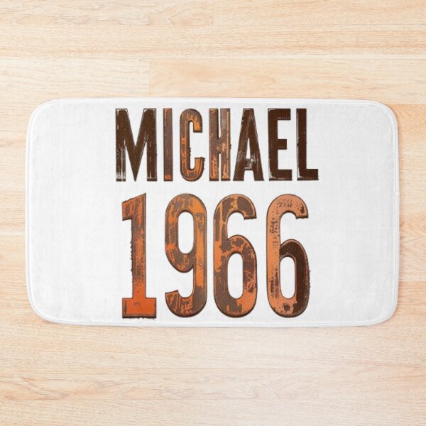 Item preview, Michael 1966 Vintage Retro Birthday designed and sold by AlexLineArt.