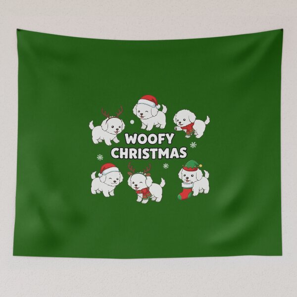 Item preview, Christmas Coton de Tulear Design - Cute Holiday Dog Lover Gift – designed and sold by The Real Life Symphony.