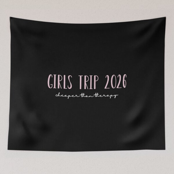 Item preview, Girl's Trip Cheaper Than Therapy 2026 designed and sold by Mclickster.