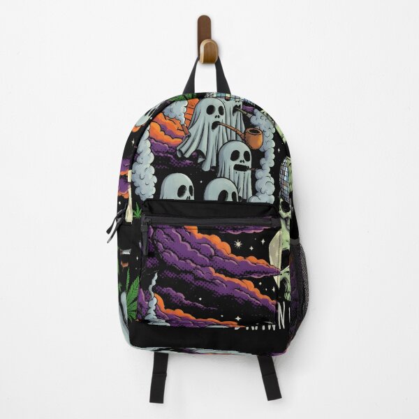 Item preview, Halloween Stoner Ghosts Party | Spooky Psychedelic Weed Cannabis Art designed and sold by AV.