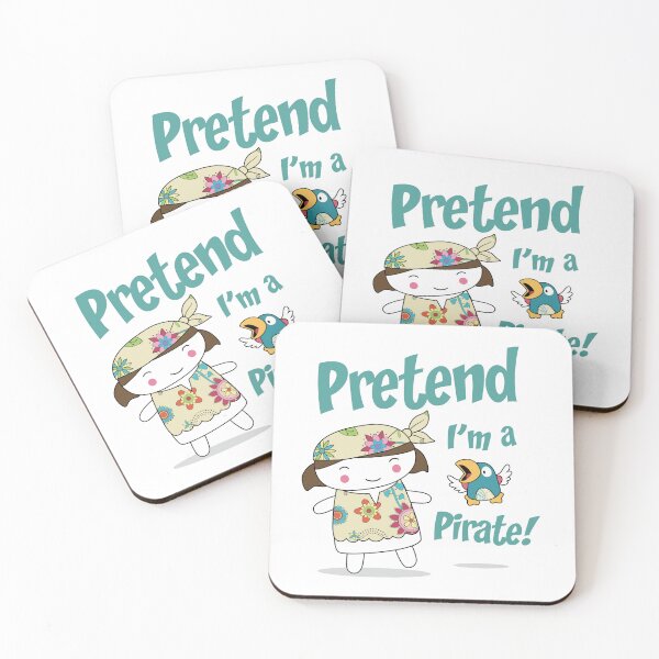 Item preview, Pretend I'm a Pirate - Kids Pirate Design designed and sold by Sore Creations.