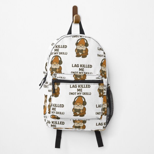 Item preview, Lag Killed Me (Not My Skill) Gamer Gonk Funny Gaming Design designed and sold by BoxaroundJacks.