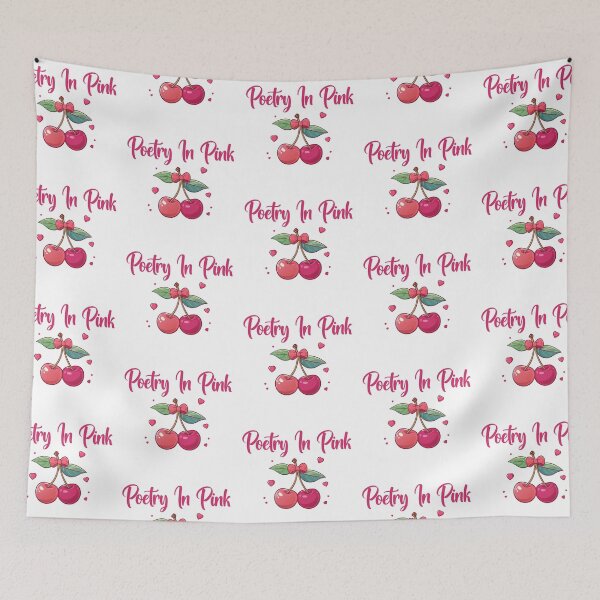 Item preview, Poetry In Pink Coquette Aesthetics Cherries  designed and sold by SvetsShirts.