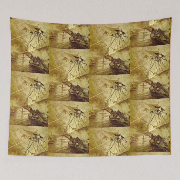 Item preview,  The Martians attack with a heat ray designed and sold by stevepaint.