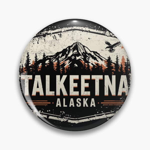 Item preview, Talkeetna Alaska – Vintage Mountain Town Adventure designed and sold by JessArty ⭐⭐⭐⭐⭐.