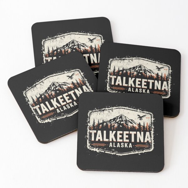 Item preview, Talkeetna Alaska – Vintage Mountain Town Adventure designed and sold by JessArty ⭐⭐⭐⭐⭐.