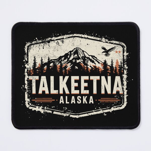 Item preview, Talkeetna Alaska – Vintage Mountain Town Adventure designed and sold by JessArty ⭐⭐⭐⭐⭐.