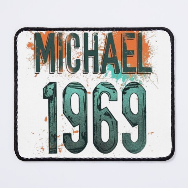 Item preview, Michael 1969 Vintage Retro Birthday designed and sold by AlexLineArt.