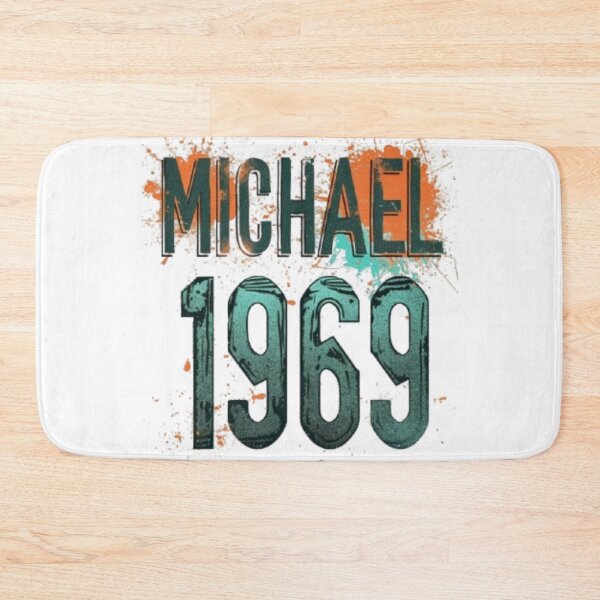Item preview, Michael 1969 Vintage Retro Birthday designed and sold by AlexLineArt.