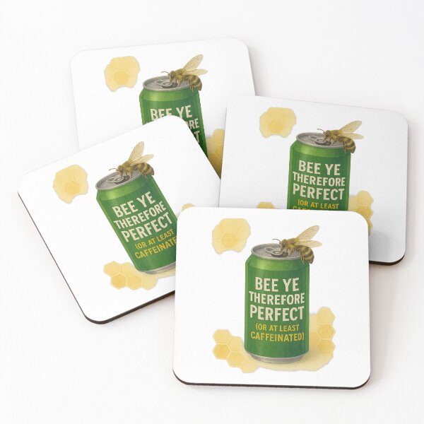 Artikelvorschau, Bee Ye Koffein entworfen und verkauft von thehaywirehoney.
