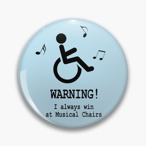 Item preview, Warning - I always win at Musical Chairs designed and sold by DeesDeesigns.