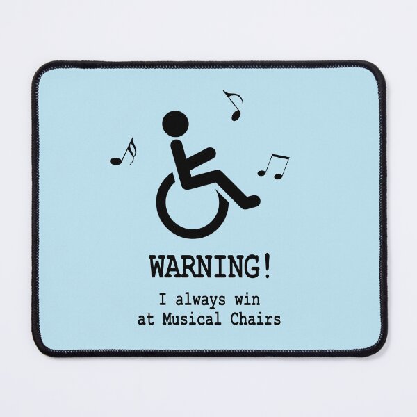 Item preview, Warning - I always win at Musical Chairs designed and sold by DeesDeesigns.