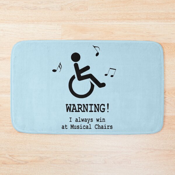 Item preview, Warning - I always win at Musical Chairs designed and sold by DeesDeesigns.