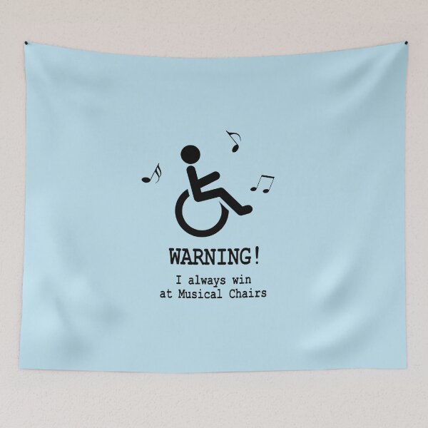 Item preview, Warning - I always win at Musical Chairs designed and sold by DeesDeesigns.