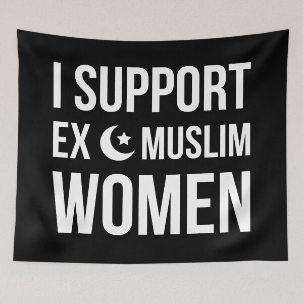 Item preview, I support ex Muslim women  designed and sold by Rachel the Artist .