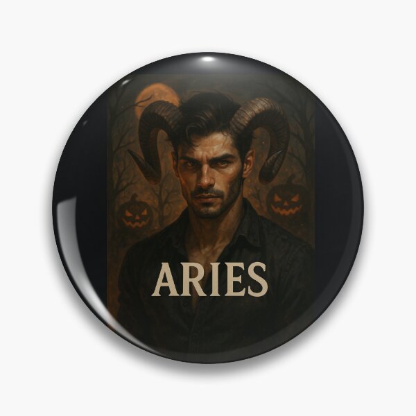 Item preview, Infernal Aries – The Warrior of Dark Fire | Halloween Edition designed and sold by Tendencias-ia.