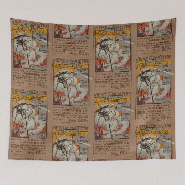 Item preview, French promotional poster for The War Of The Worlds designed and sold by stevepaint.