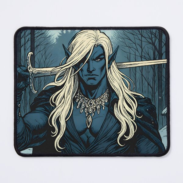 Item preview, Drow "Dark Elf" Warrior designed and sold by Dragon Space.
