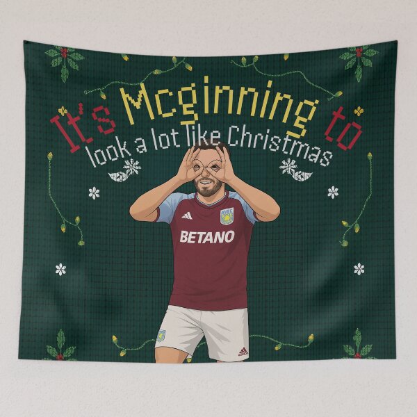 Item preview, John McGinn Christmas Jumper designed and sold by VARiety.Merch.