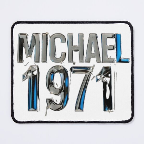 Item preview, Michael 1971 Retro Classic Birthday designed and sold by AlexLineArt.