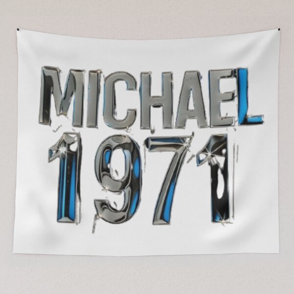 Item preview, Michael 1971 Retro Classic Birthday designed and sold by AlexLineArt.