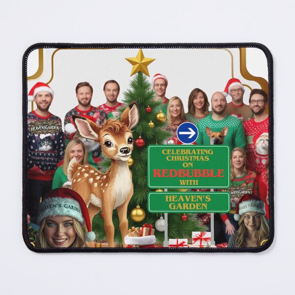 Item preview, Celebrating Christmas with Redbubble designed and sold by Hevensgarden.