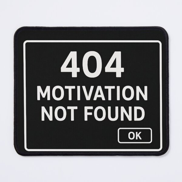 Item preview, Error 404: Motivation Not Found designed and sold by BoB-66.