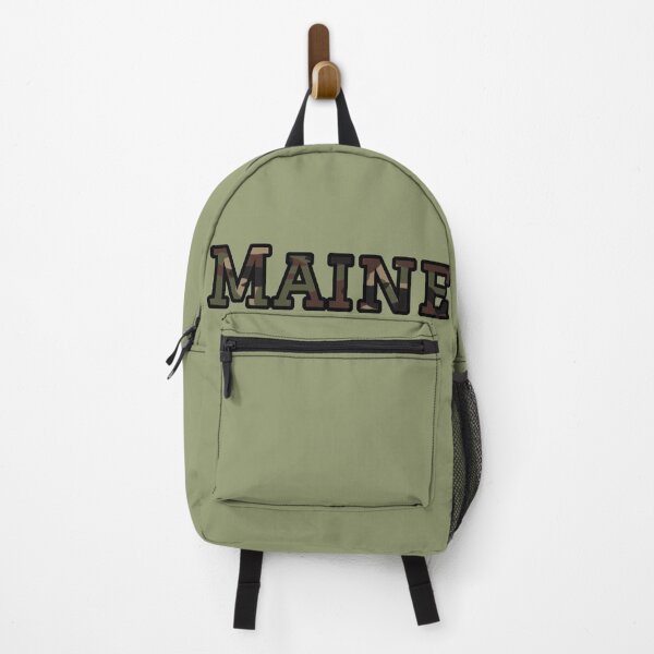 Item preview, Maine Camo Print – Military Style Typography designed and sold by Long Family Gifts.