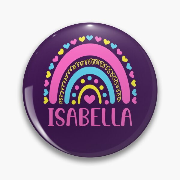 Item preview, Isabella Name Rainbow designed and sold by Jeallan Designs.
