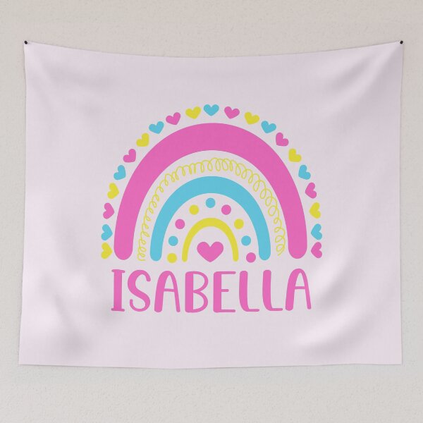 Item preview, Isabella Name Rainbow designed and sold by Jeallan Designs.
