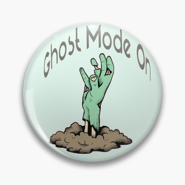 Item preview, Ghost Mode On designed and sold by PriyaMagic.