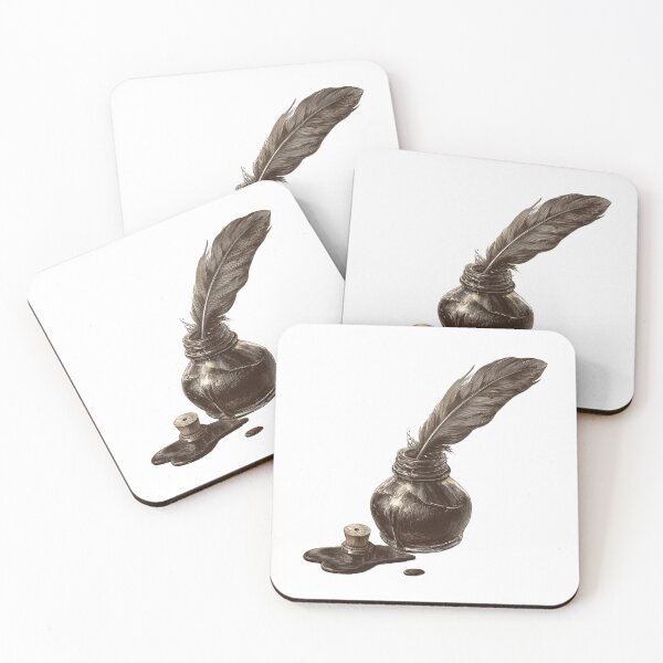 Item preview, inkwell and quill designed and sold by MendaciousMina.