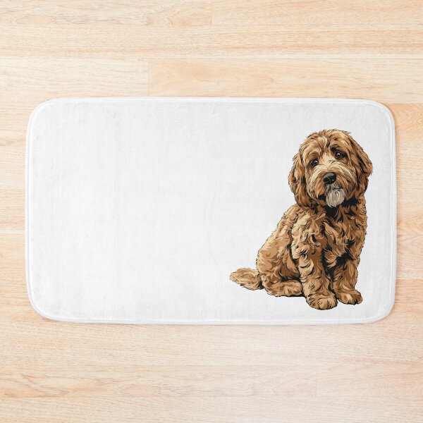 Item preview, Red Cockapoo Dog Illustration designed and sold by whyitsme.