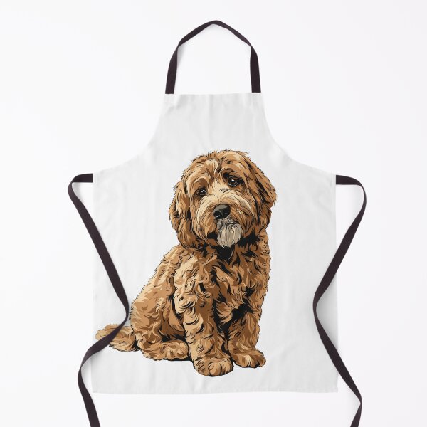 Item preview, Red Cockapoo Dog Illustration designed and sold by whyitsme.