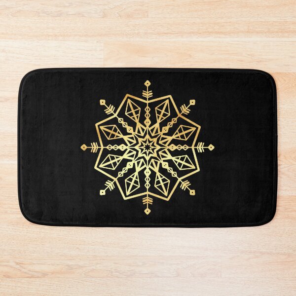 Item preview, Snowflake gold - Calm, Sensory-Friendly designed and sold by CreaTwinkles.