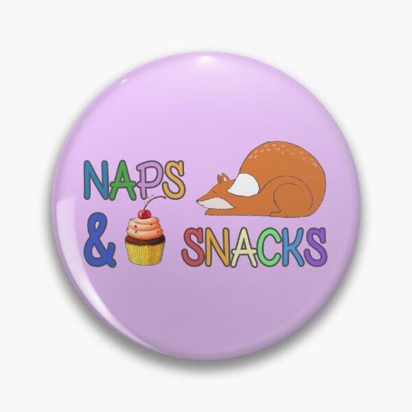 Item preview, Naps and Snacks Fox and Cupcake designed and sold by DeesDeesigns.