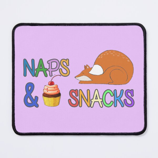 Item preview, Naps and Snacks Fox and Cupcake designed and sold by DeesDeesigns.