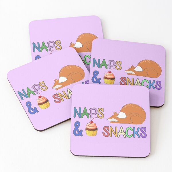 Item preview, Naps and Snacks Fox and Cupcake designed and sold by DeesDeesigns.