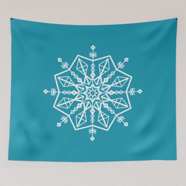 Item preview, Snowflake white - Calm, Sensory-Friendly designed and sold by CreaTwinkles.