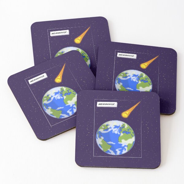 Item preview, Meanwhile… Asteroid hits Earth designed and sold by Phil Tessier.