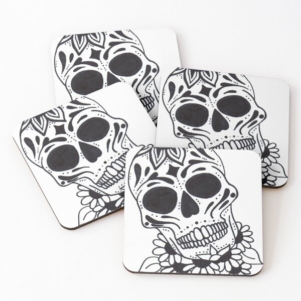Item preview, Holy Death Skull designed and sold by Artitectozz.