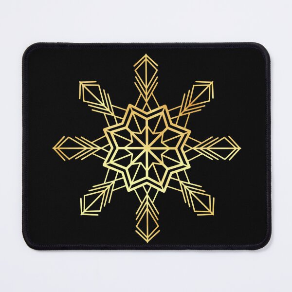 Item preview, Snowflake gold - Calm, Sensory-Friendly designed and sold by CreaTwinkles.