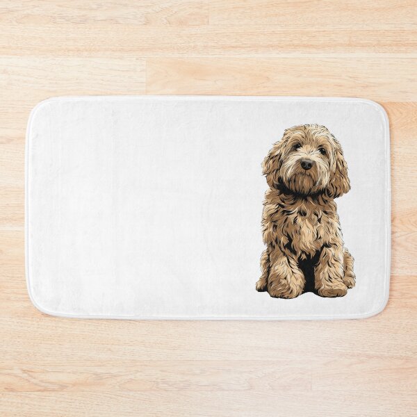 Item preview, Buff Cockapoo Dog Illustration designed and sold by whyitsme.