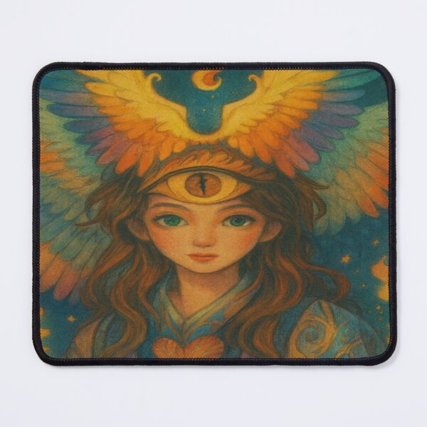 Item preview, Angel of Divine Vision and Heart of Fire designed and sold by Ecosetereos.